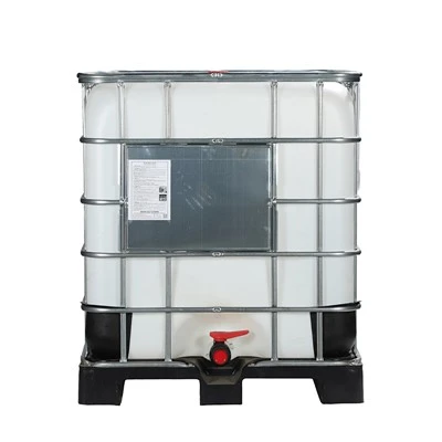 1000L IBC-Tank mit Kunststoffpaletten